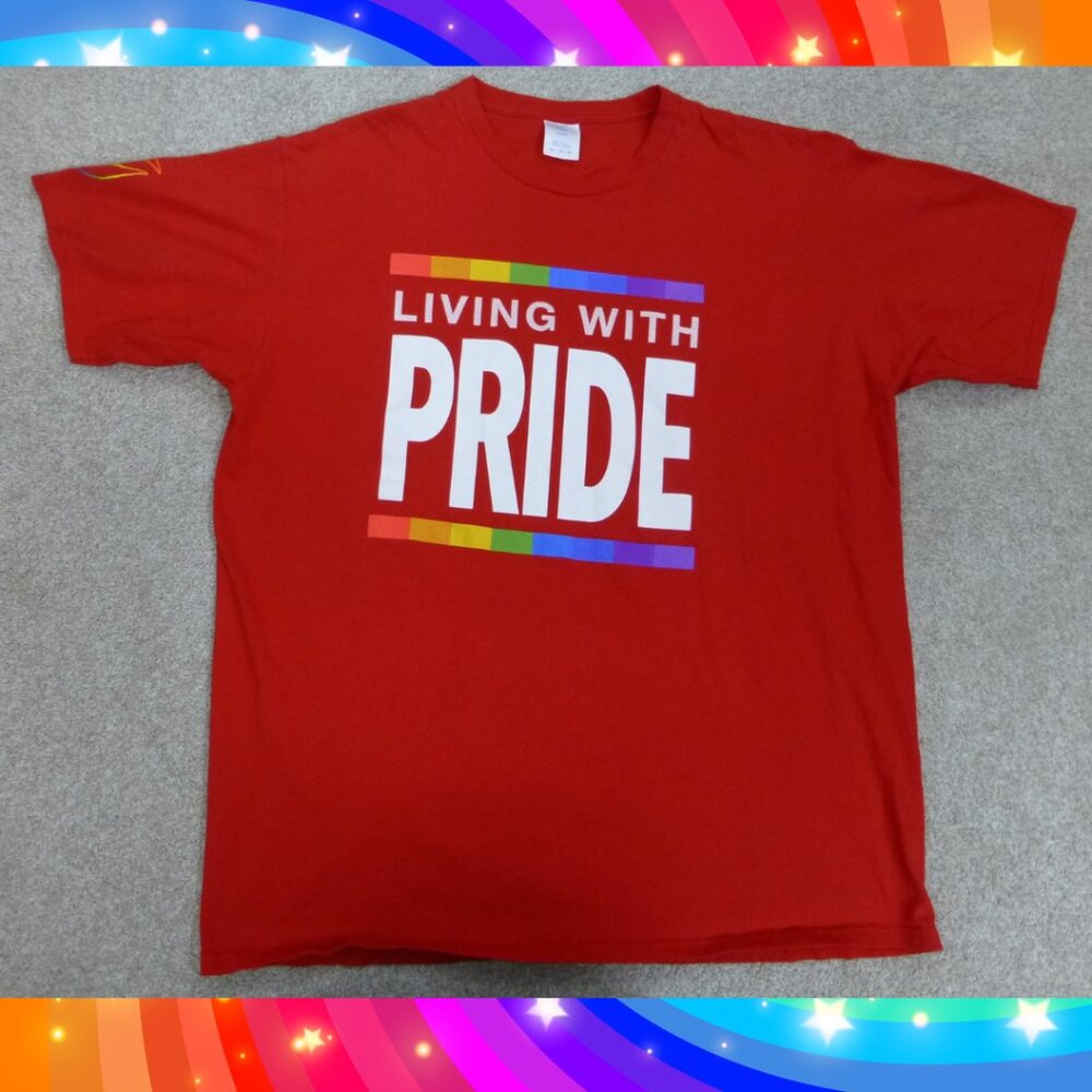 Pride - Living With Pride Gilead Red T-Shirt